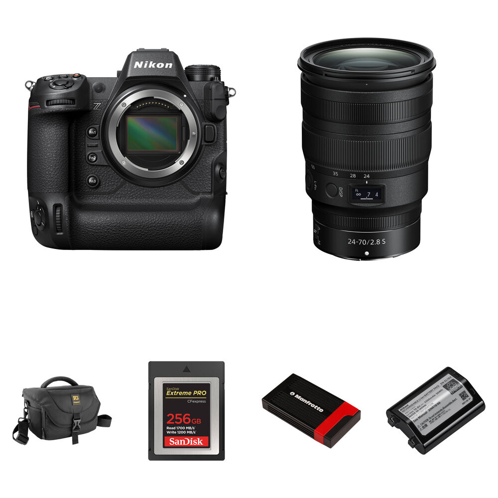 

Беззеркальная камера Nikon Z9 Mirrorless Camera with 24-70mm f/2.8 Lens and
