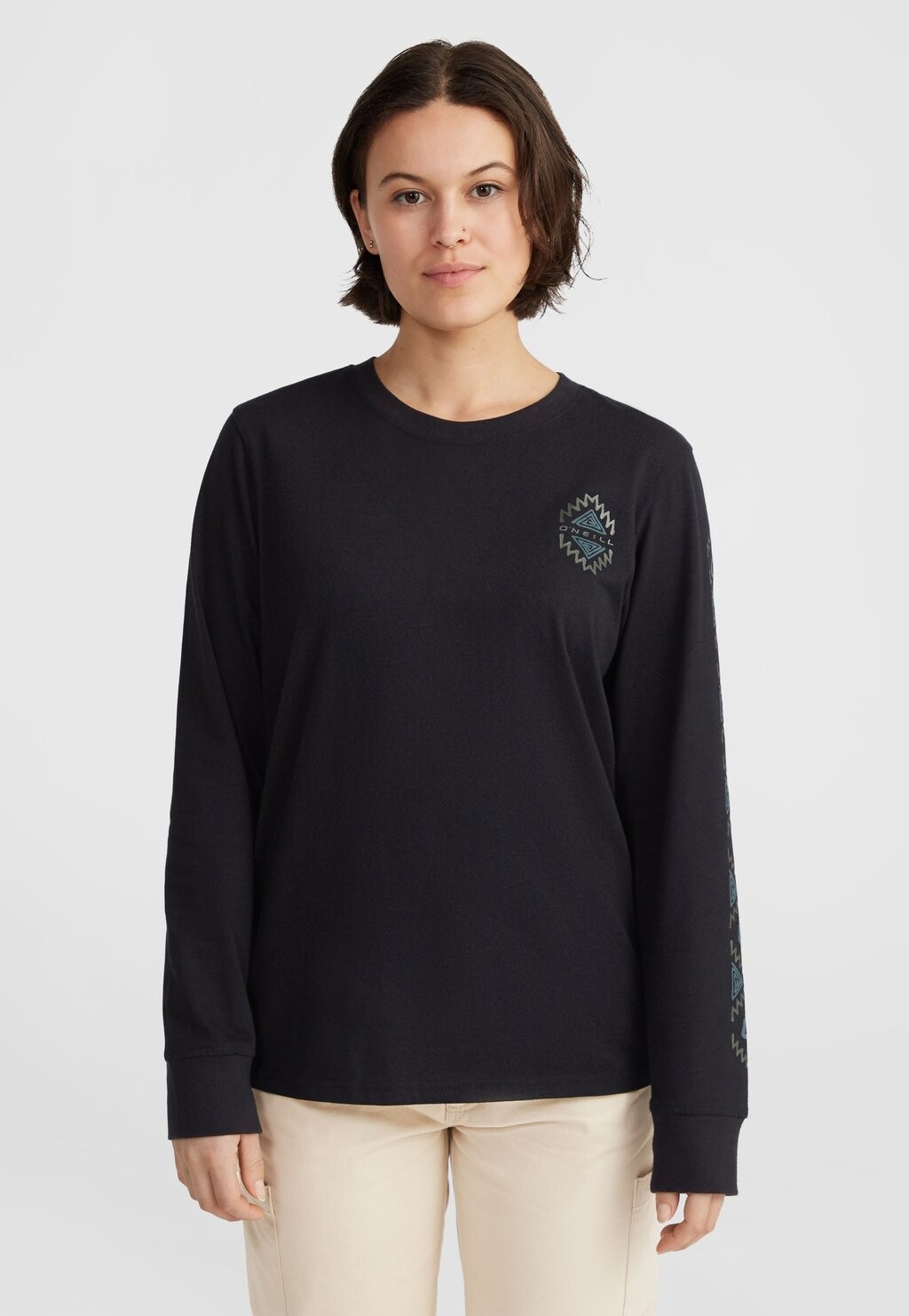 

Топ с длинными рукавами O'Neill, цвет Mottled Black