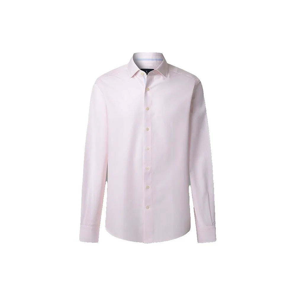 

Рубашка с длинным рукавом Hackett Eng Stripe, розовый