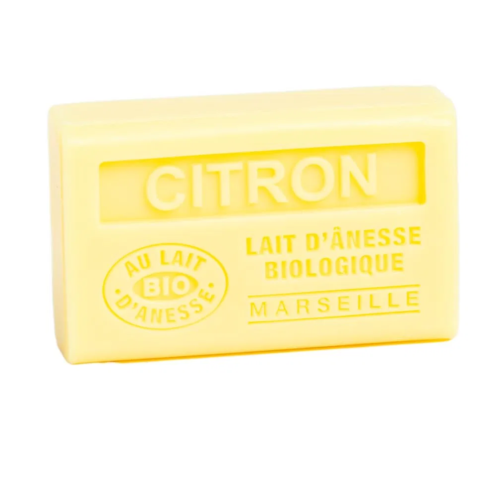 Набор французского мыла Savon de Marseille с ослиным молоком и ароматом лимона от Label Provence Label Provence Nature — фото 2
