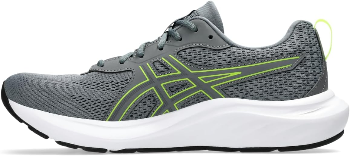 Мужские кроссовки для бега Asics Gel-Contend 9, желтый/серый/стальной — фото 4
