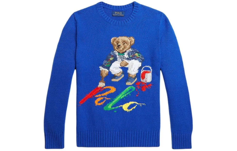 Polo Ralph Lauren Свитер SS24 Royal Blue детский