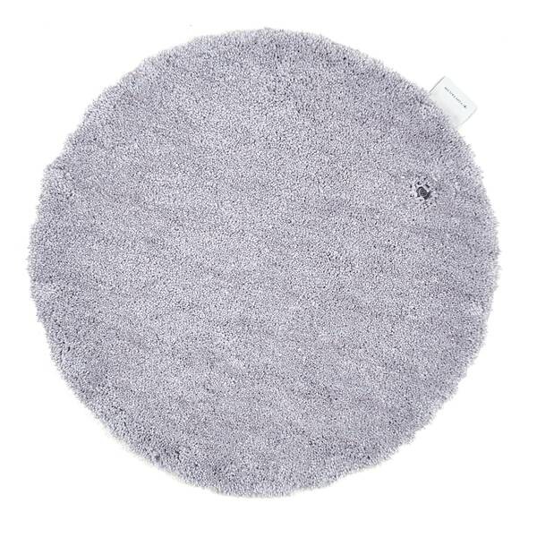 

Коврик для ванной Tom Tailor Cozy Bath Uni Rund, 60x2,7x60x60 см, серый