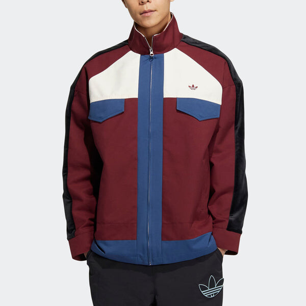 Куртка оригиналы антиуниверситетские Куртка Adidas, красный — фото 2
