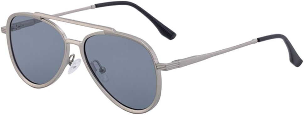 

Винтажные овальные солнцезащитные очки в стиле панк-пилот для женщин, классические солнцезащитные очки в стиле стимпанк с металлической оправой, защита от ультрафиолета UV400 WNCKSQ, C10lightsilver