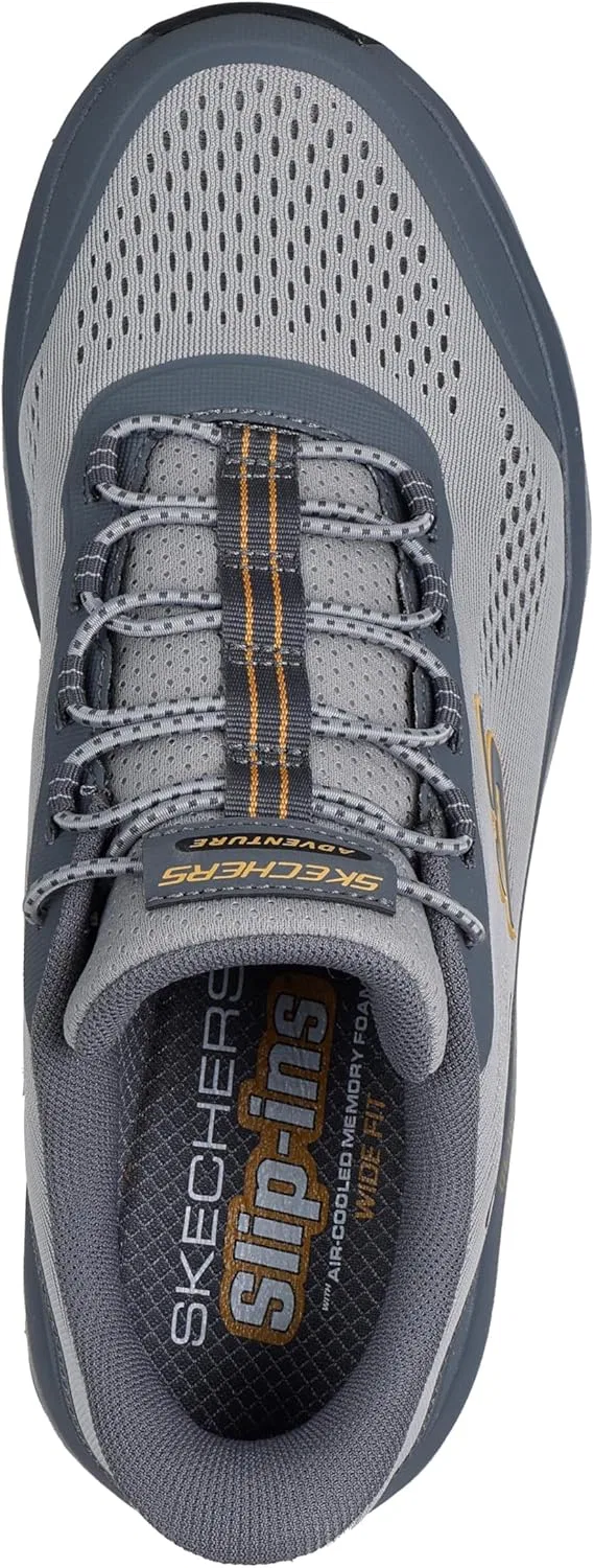 Мужские кроссовки Skechers Glide-Step с удобной подошвой, не требующей открывания рук, Gray — фото 3