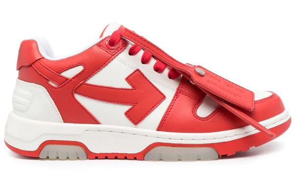 Кроссовки off-court 3.0 low-tops leisure sneakers red/white Off-White, красный — фото 2