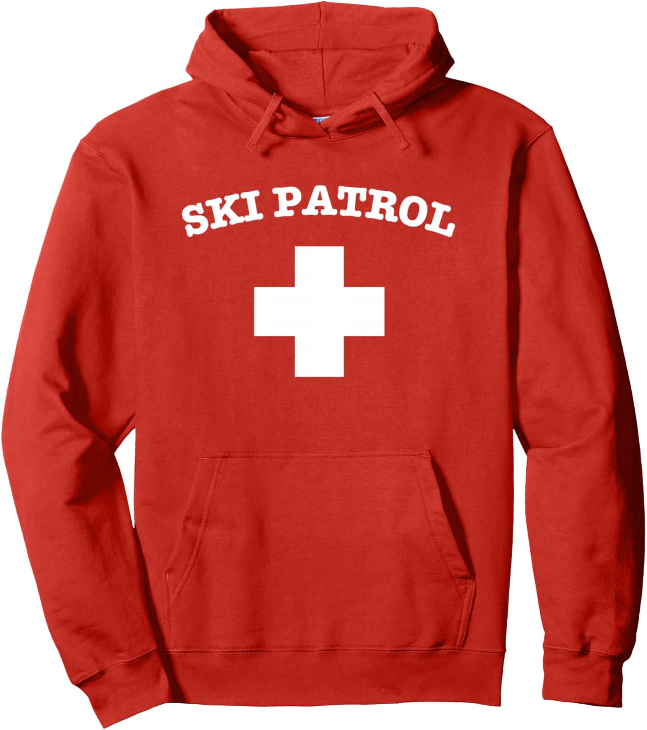 

Лыжный патруль, зимний горнолыжный спуск, горнолыжная толстовка Ski Patrol Shirt, красный