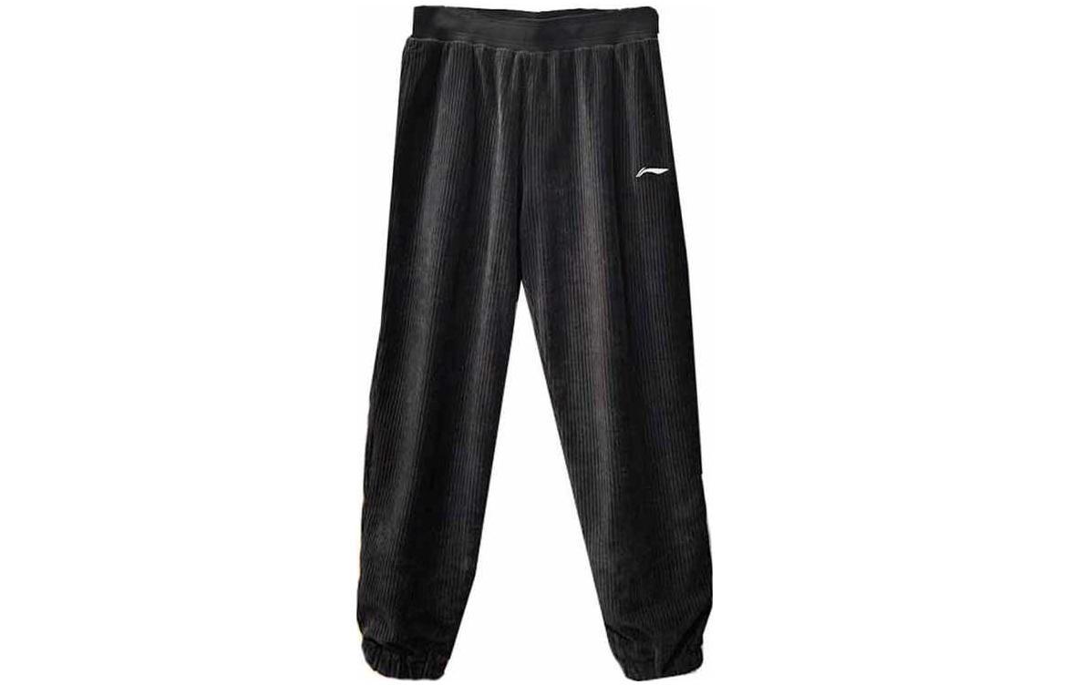 

Трикотажные спортивные штаны Fitness Series для мужчин, черные Lining, черный