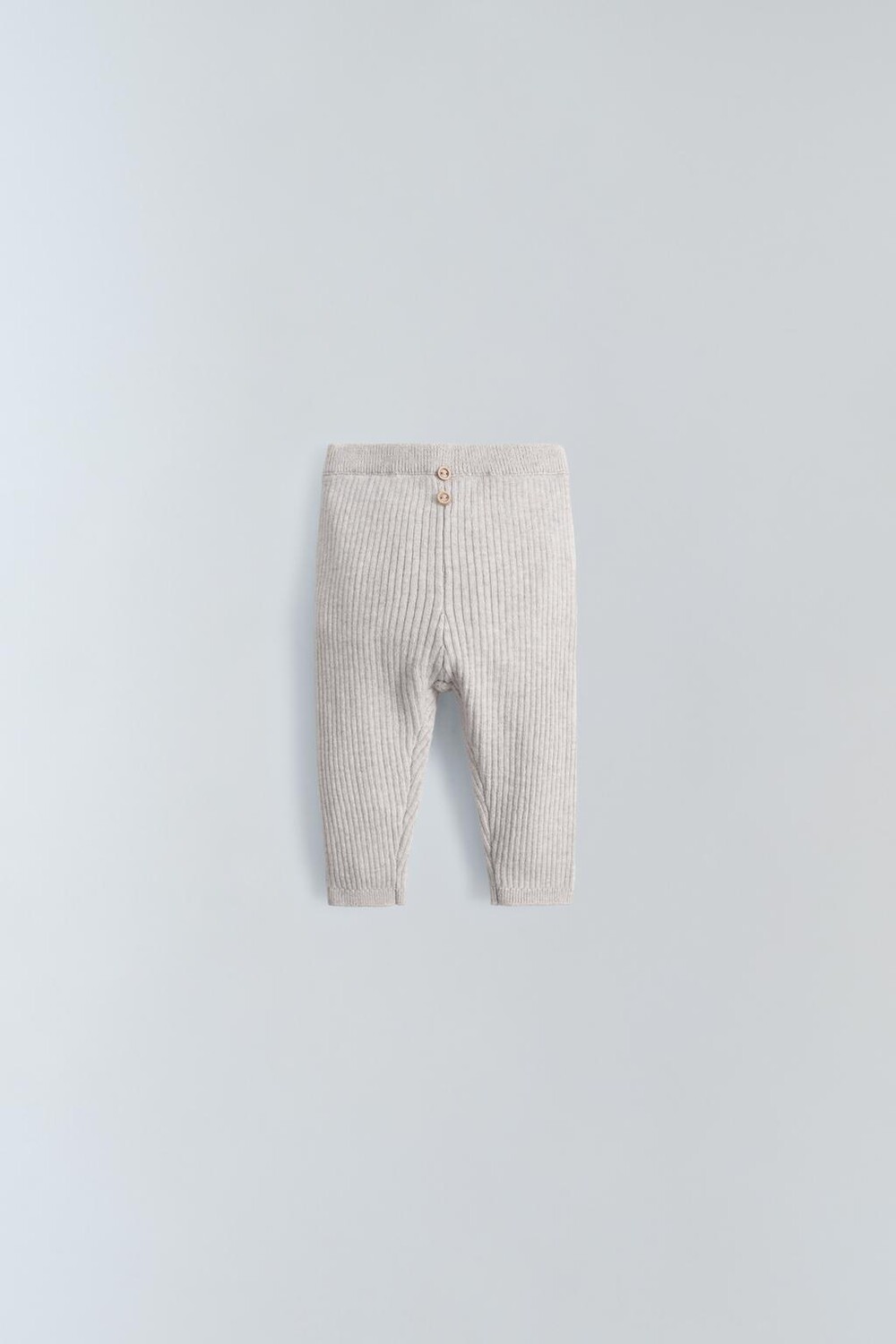 

Леггинсы в рубчик с пуговицами ZARA, цвет Sand/Marl