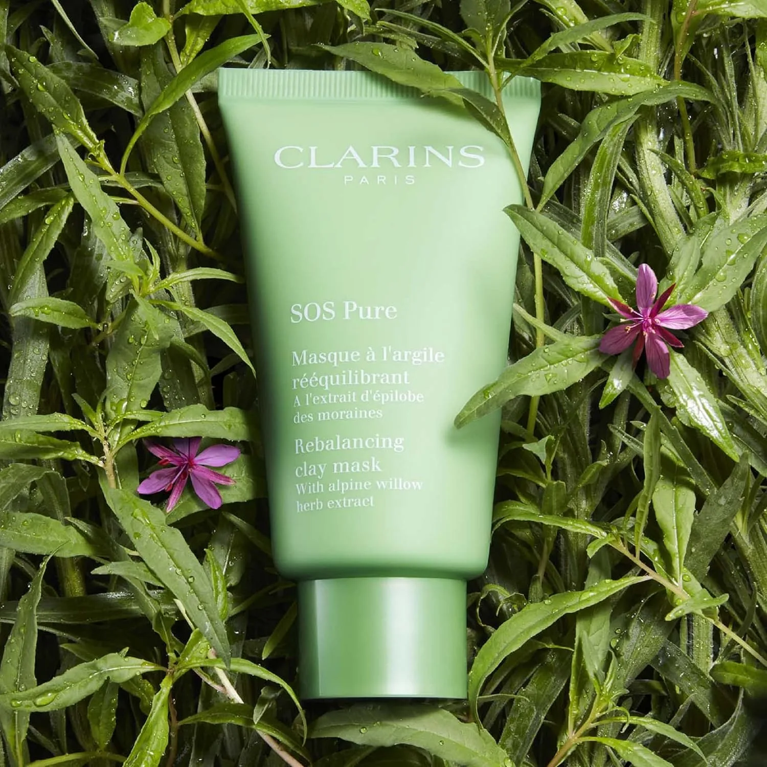Маска для лица Clarins — SOS Pure Rebalancing Clay Mask для матовой и чистой кожи, сужает поры, для жирной и, 65.21 г — фото 3