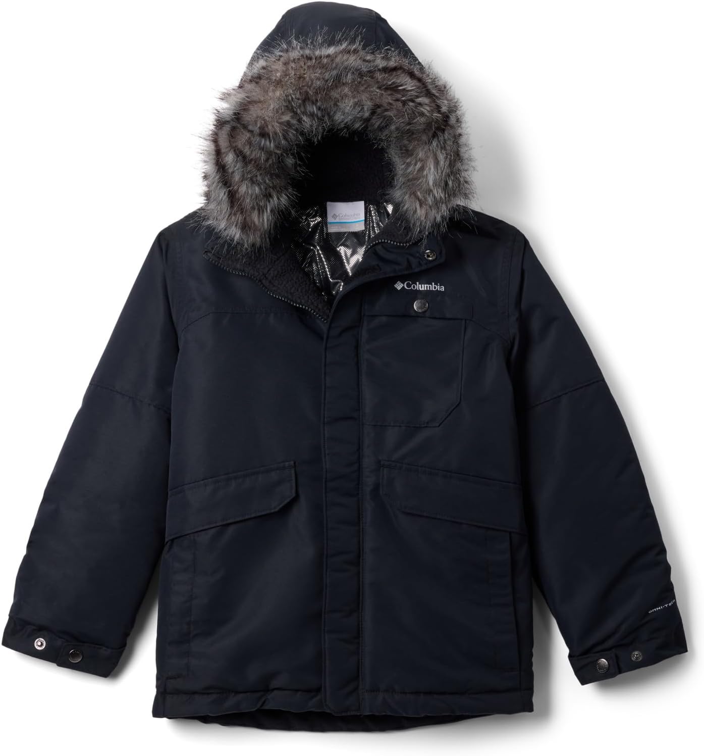 

Куртка Columbia Youth Boys Nordic Strider II, черная, размер X-Small