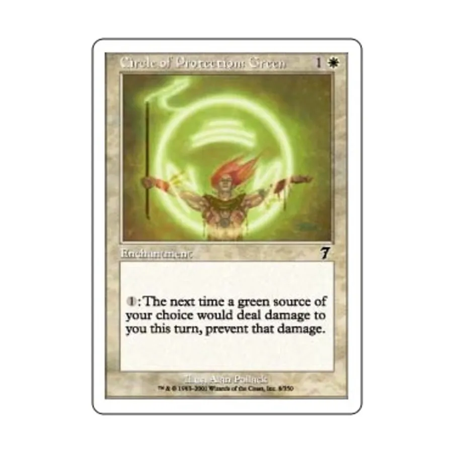 

CCG Круг защиты: Зеленый (С), MTG - 7th Edition