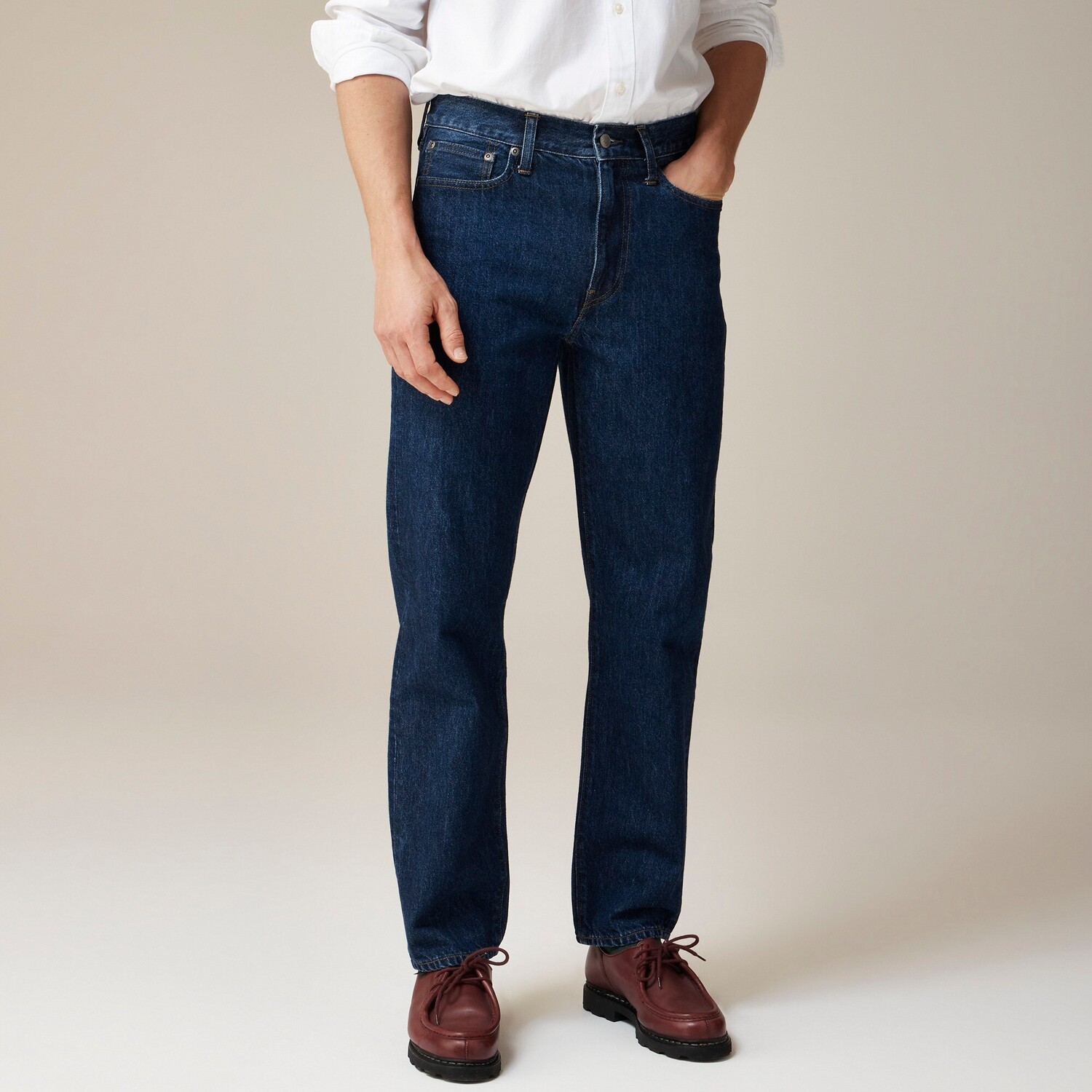 

Классические джинсы темного цвета J.Crew, синий