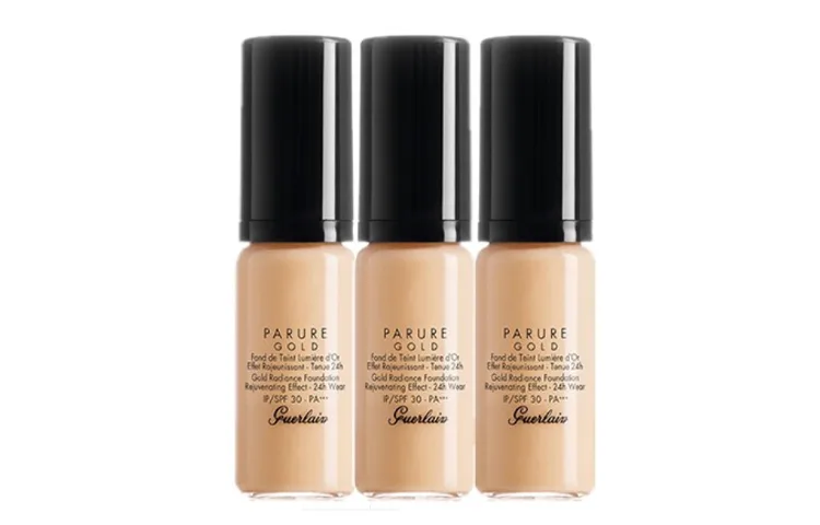 GUERLAIN Golden Diamond Perfecting Foundation Sample Pack Matte Clear Hydrating 5ml/5ml*3/20ml Birthday Gift, #0N Soft Matte Matte 5ml*3 — фото 3