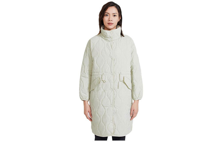 

Стеганая куртка женская серо-коричневого цвета Kolon Sport