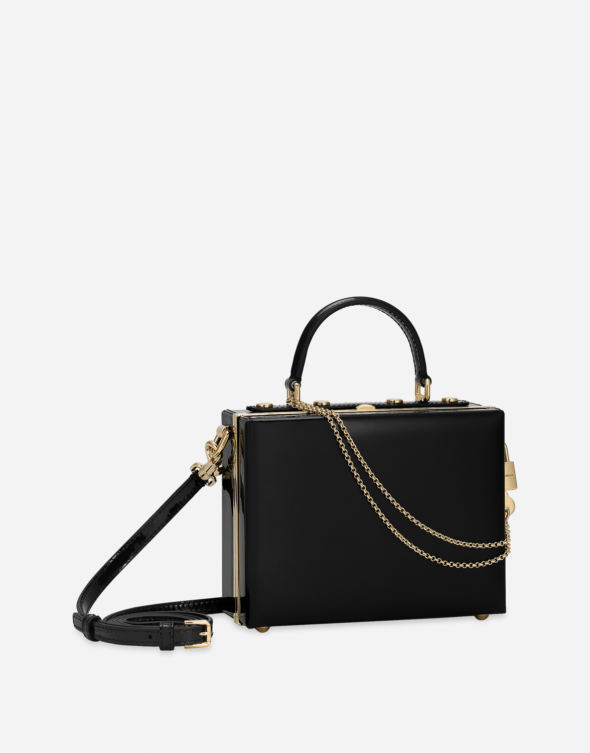 Сумка dolce box Dolce & Gabbana, черный — фото 3