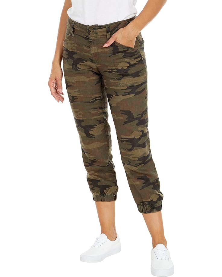 

Брюки Sanctuary The Retreat Pants in Linen Blend, цвет Little Hero Camo