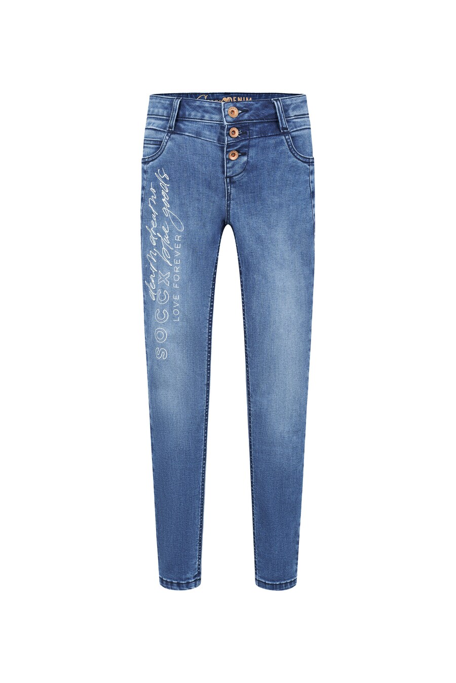 

Узкие джинсы Soccx, синий