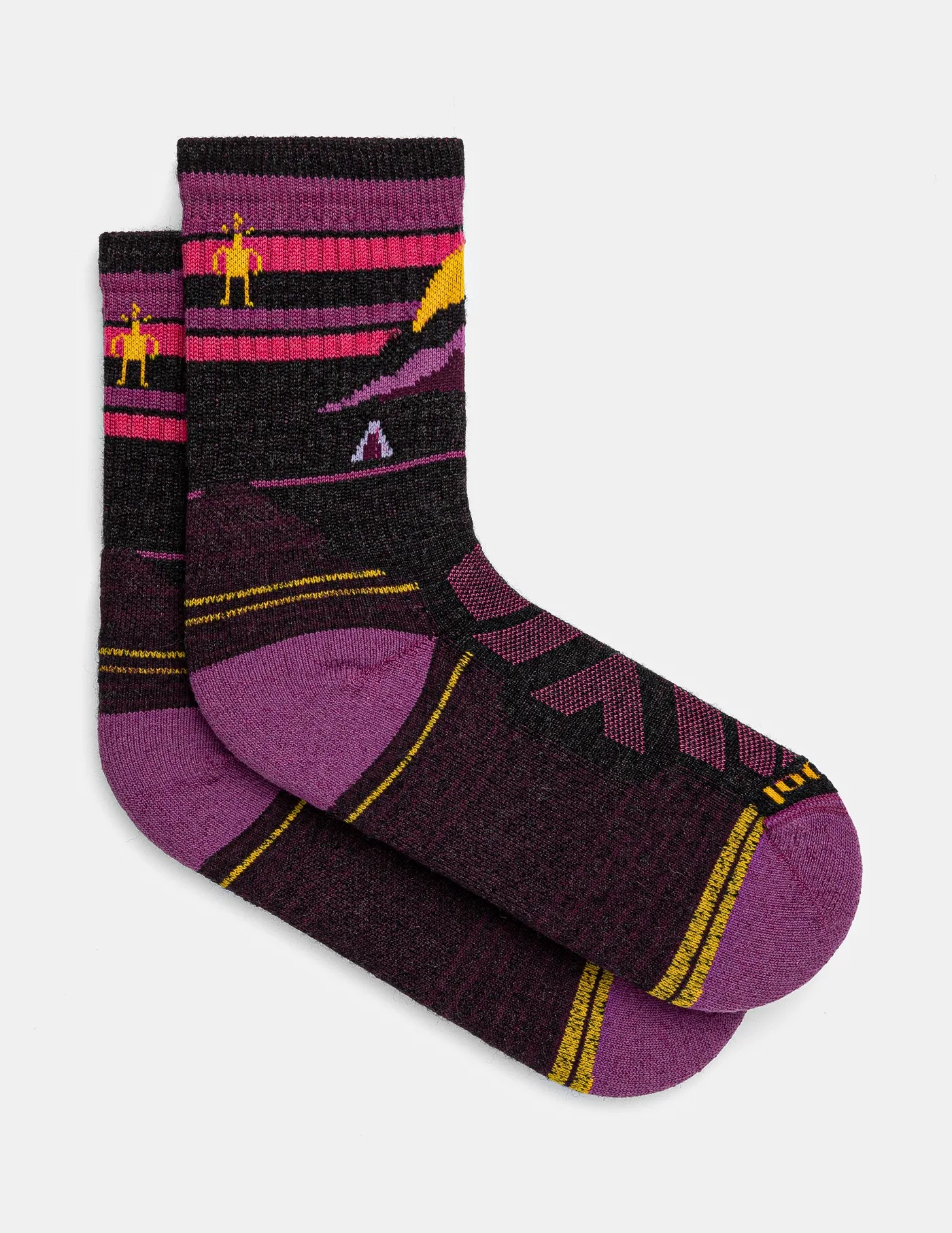 

Носки Hike Light Cushion Mountain Smartwool, фиолетовый