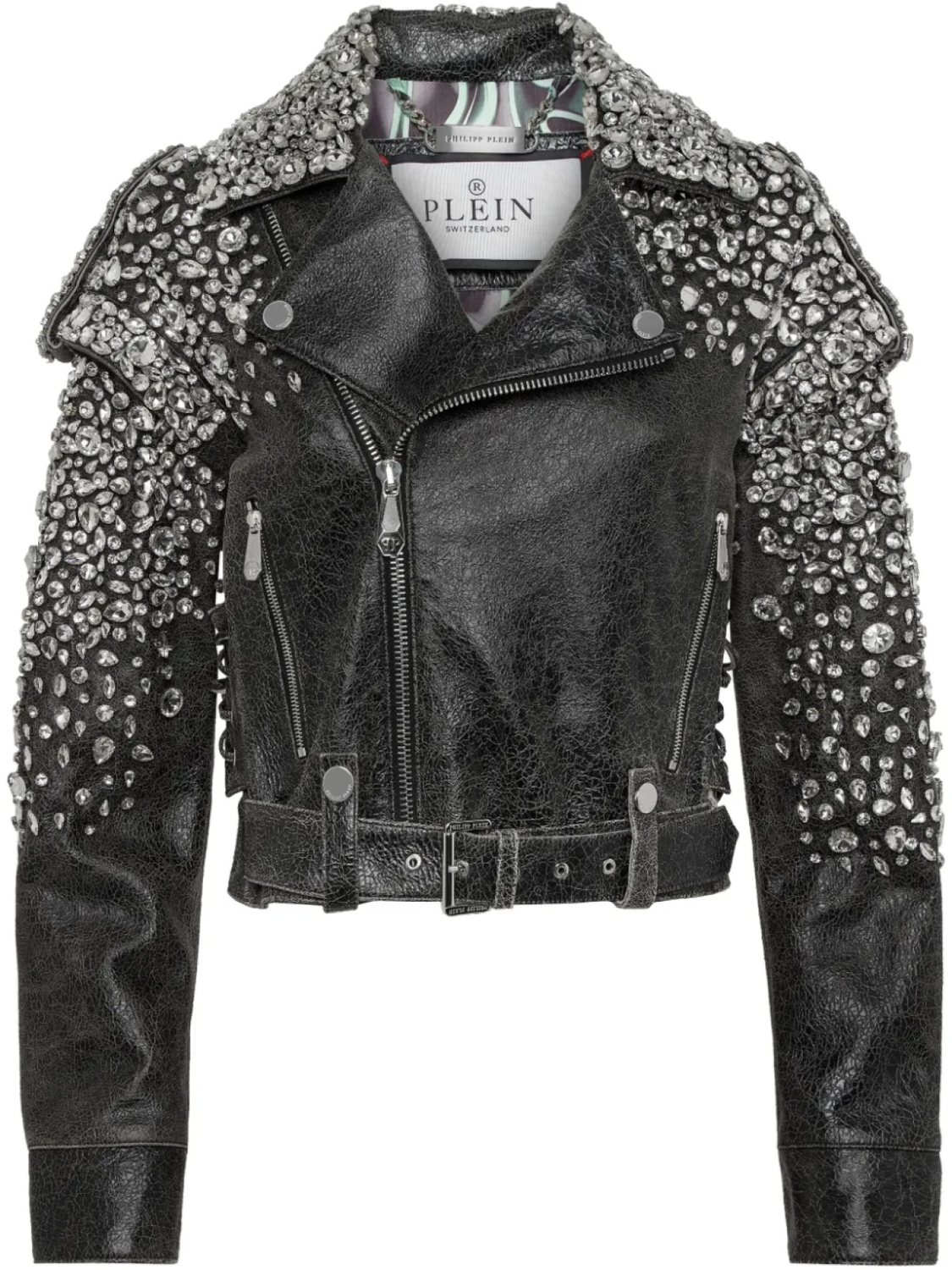 

Укороченная куртка Philipp Plein, черный