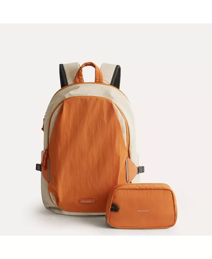 

Soar 25L 180° Раскладывающийся дорожный рюкзак-чемодан GREY BAGSMART, оранжевый