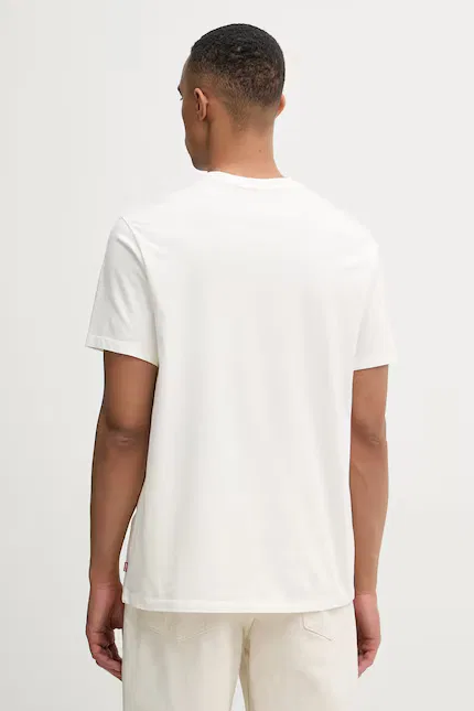 Футболка с принтом Graphic Crewneck Levi's, бежевый — фото 3