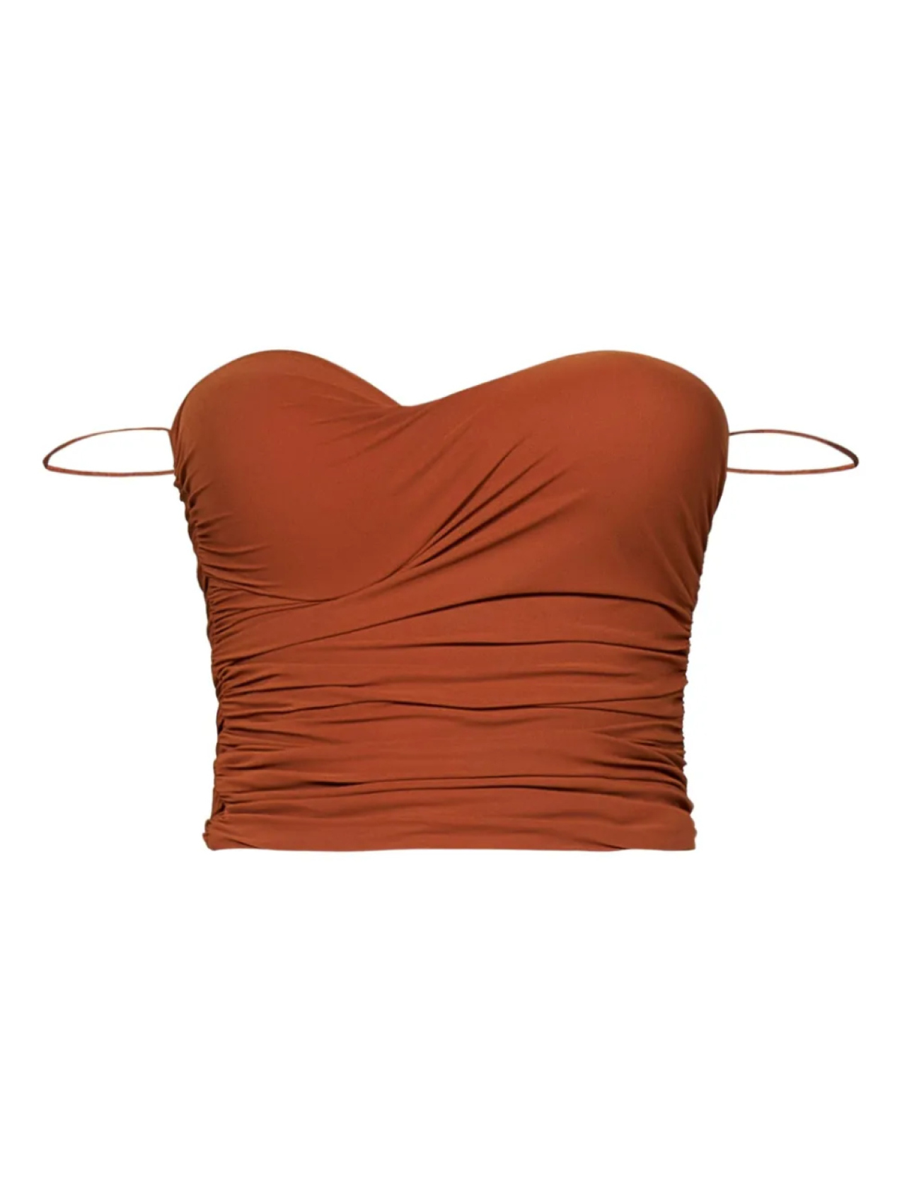 

Топ Amazuìn ruched top, оранжевый