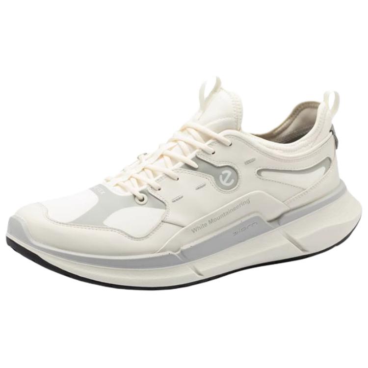 

Ecco Белые кроссовки Mountaineering x Biom 2.2 с низким верхом, устойчивые к истиранию, мужские, белые