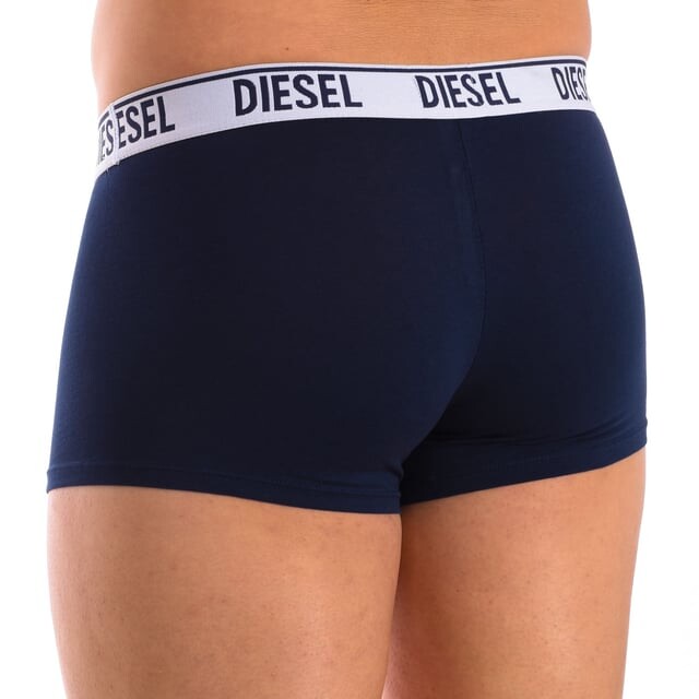 Набор из 2 боксеров из хлопка стрейч 00s9dz 0sfac мужские Diesel, синий — фото 4
