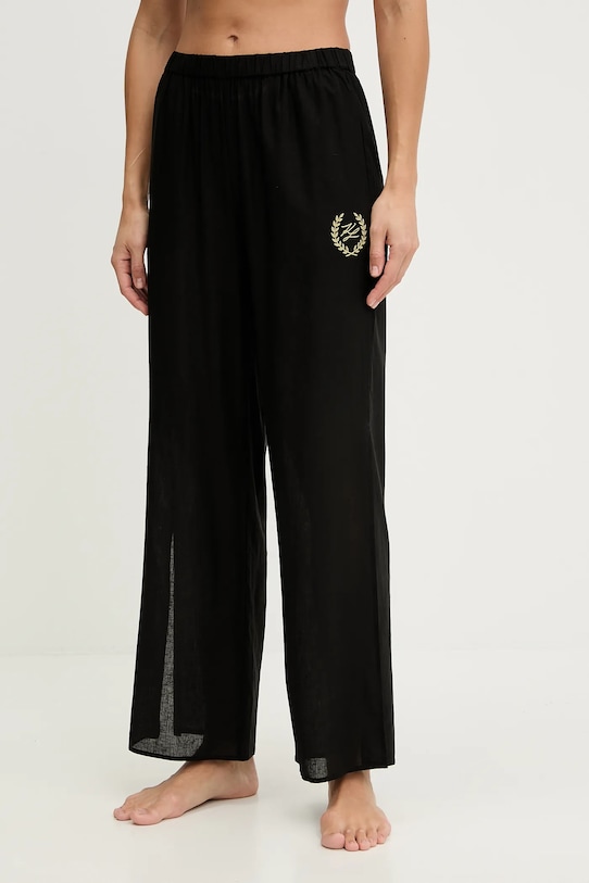 

Пляжные брюки из льна hotel karl Karl Lagerfeld, черный