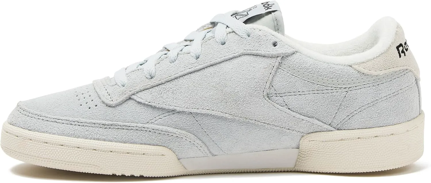 Мужские винтажные теннисные кроссовки Reebok Club C 85, серый/черный — фото 3