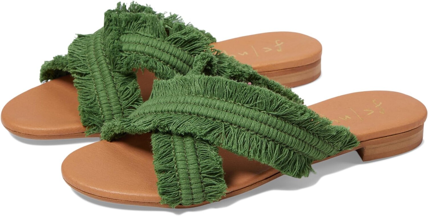 

Сандалии French Sole Meredith, цвет Green Linen