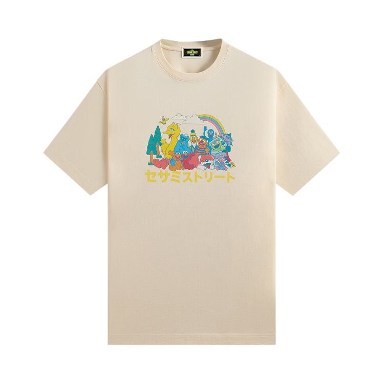 

Футболка Kith x Sesame Street Camp Vintage Tee Waffle, кремовый