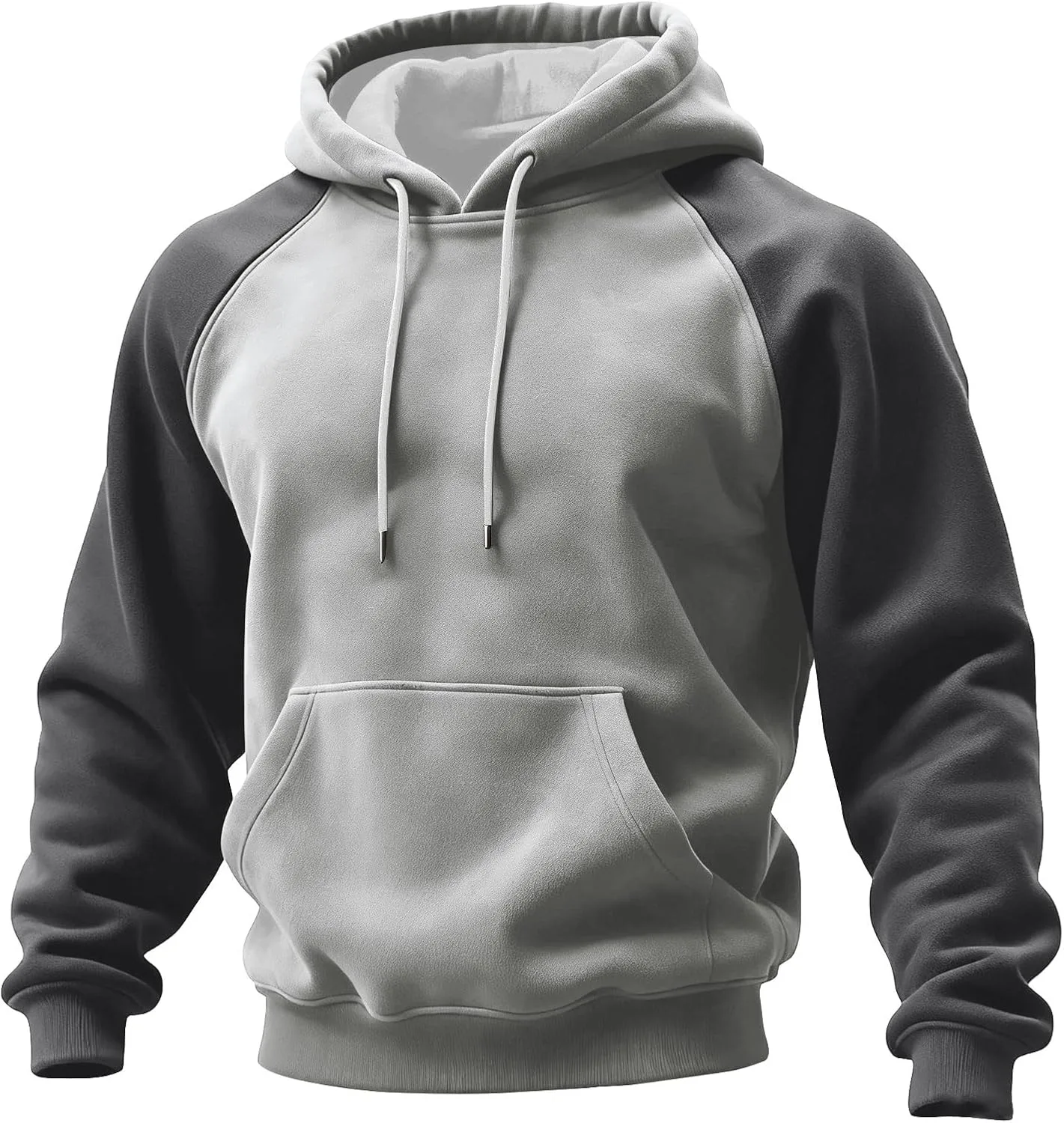 

Толстовка с капюшоном и молнией на четверть, мужская, в винтажном стиле THMENKHT