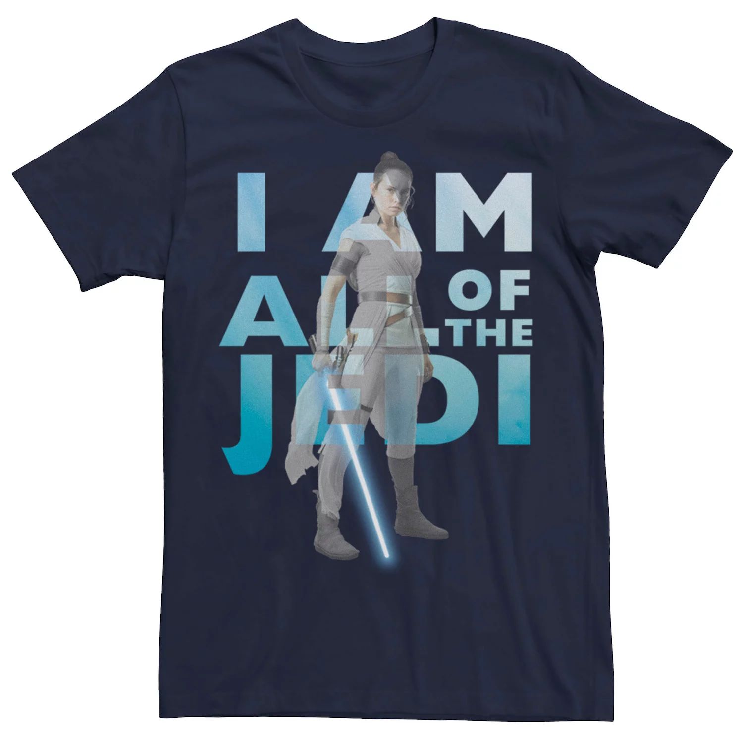 

Мужская футболка «Звездные войны: Скайуокер. Восход Рей» I Am All Of The Jedi Tee Licensed Character