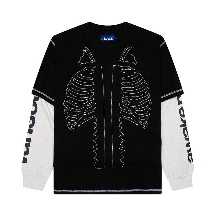 

Футболка Awake NY Vanson Bones Waffle T-Shirt, Black