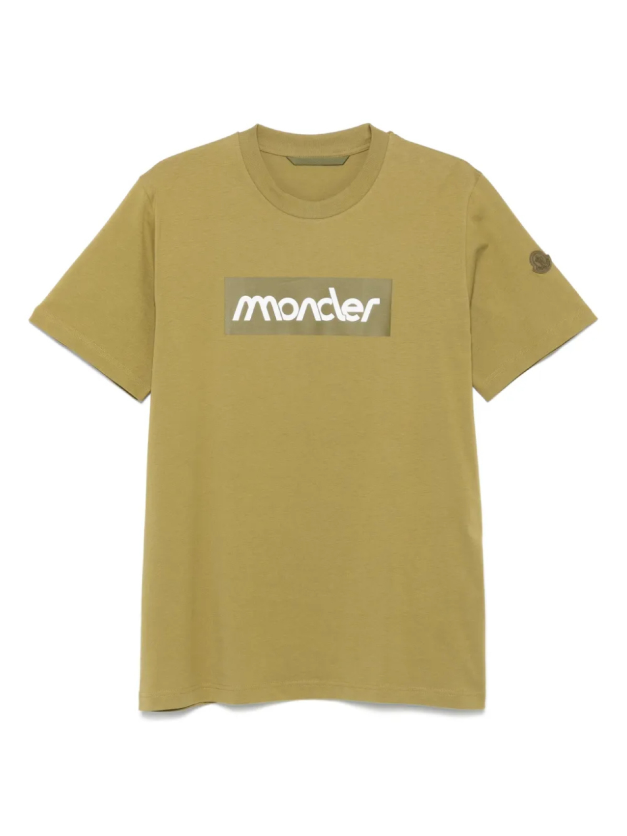 

Футболка с логотипом Moncler, зеленый
