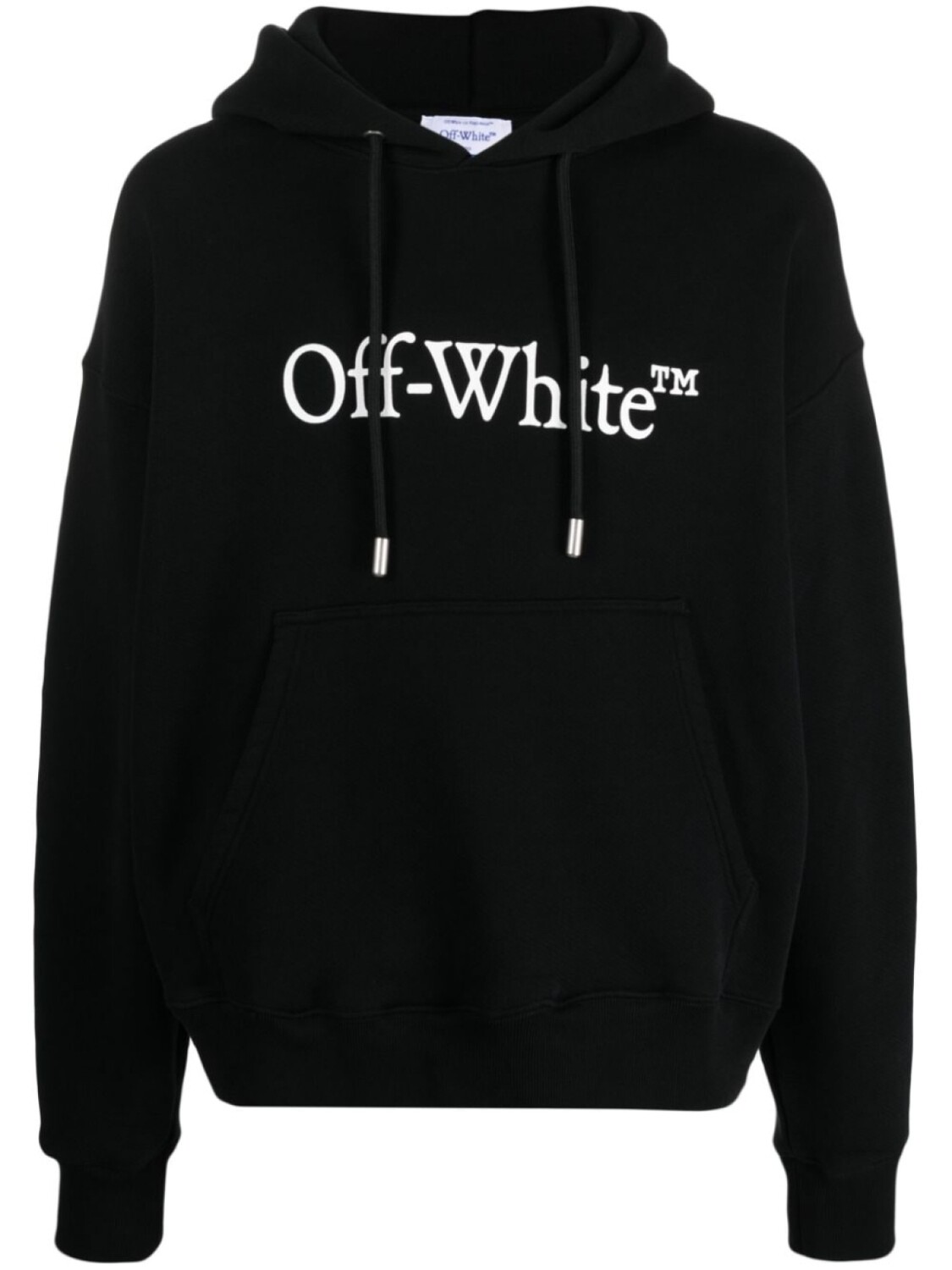 

Off-White худи Big Bookish Skate, черный
