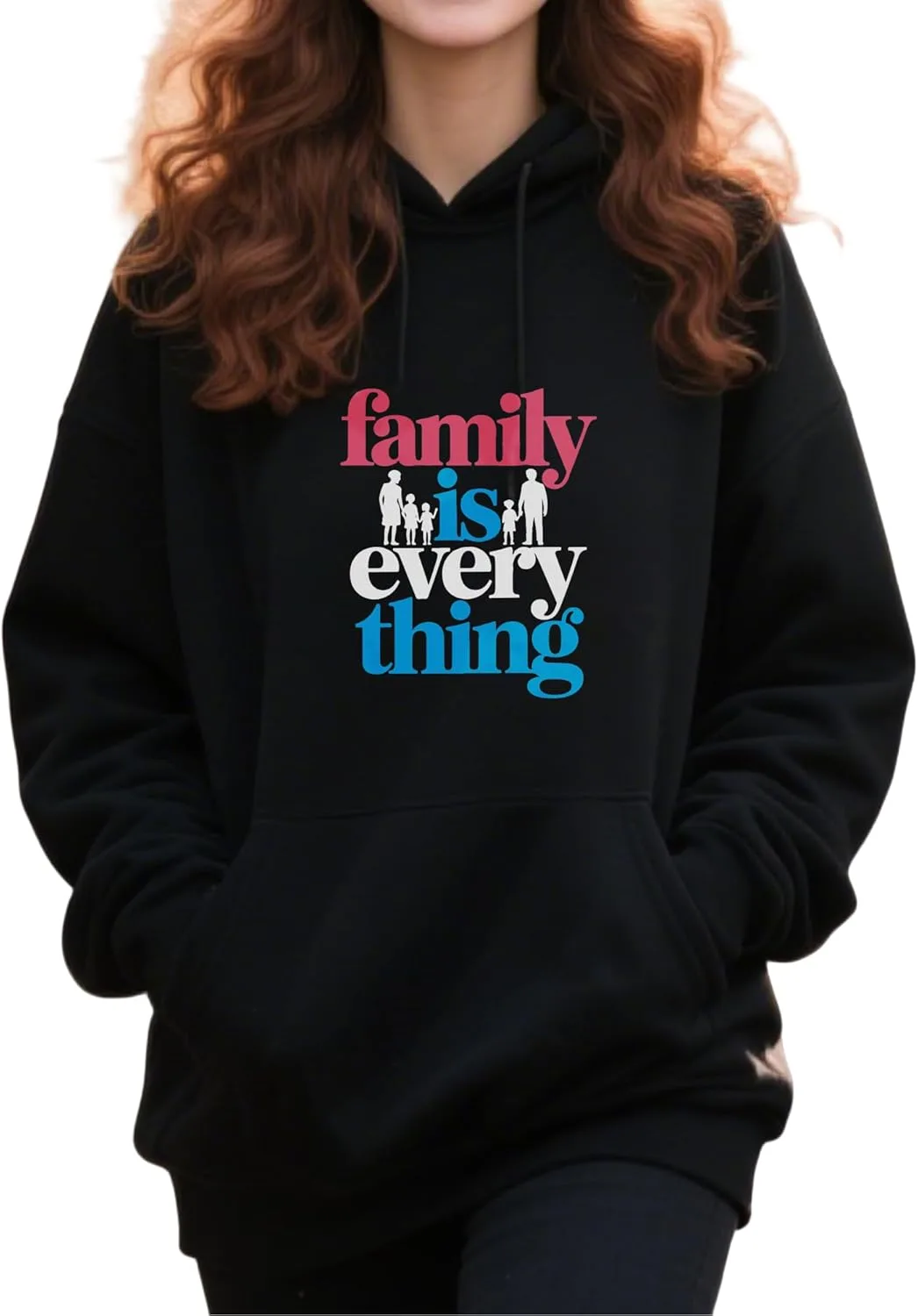 

Семейный худи для повседневной носки Dokeluk