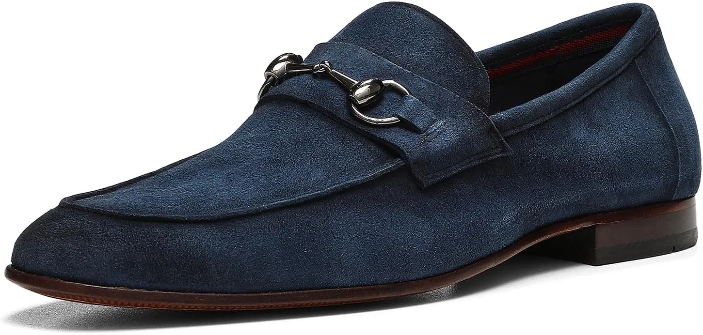 Лоферы мужские с мягкой замшей Donald Pliner, Denim - Soft Suede Donald J Pliner