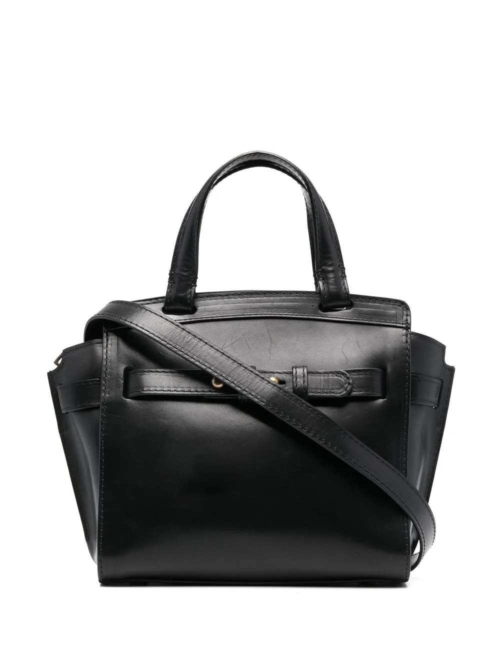 

Сумка-тоут с пряжкой Officine Creative, черный