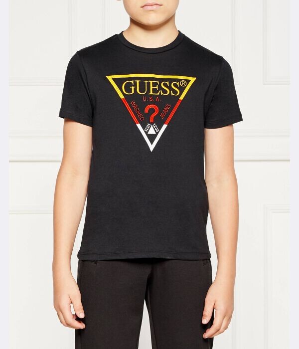 

Футболка Guess Regular Fit, коричневый