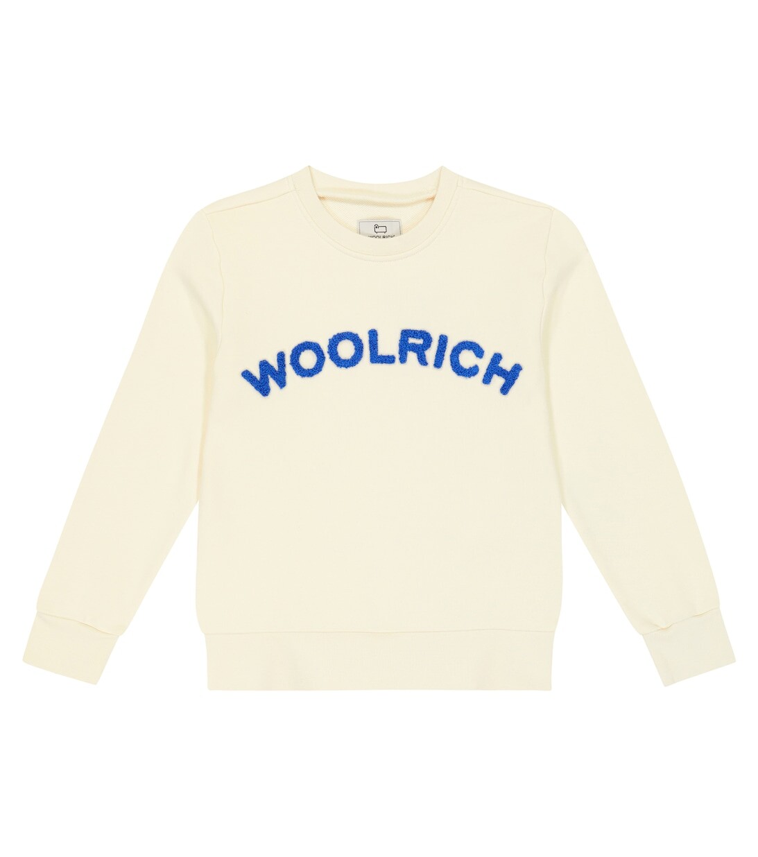 

Толстовка из хлопка с логотипом Woolrich, белый