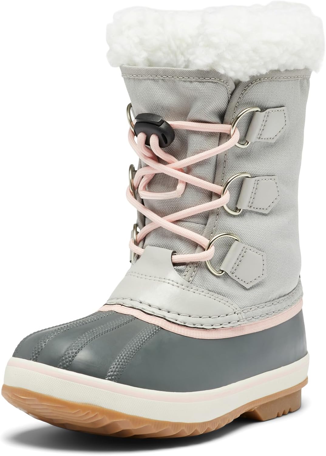 Детские зимние непромокаемые сапоги Sorel Yoot Pac из нейлона, Dove/Gum 2