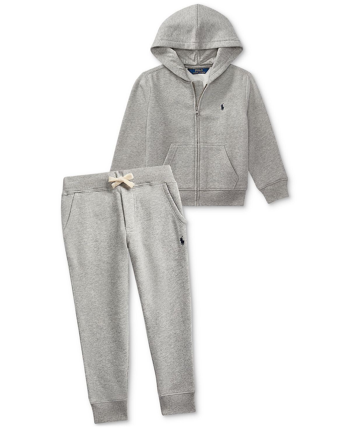 Толстовка из хлопкового флиса для малышей и маленьких мальчиков Polo Ralph Lauren — фото 3