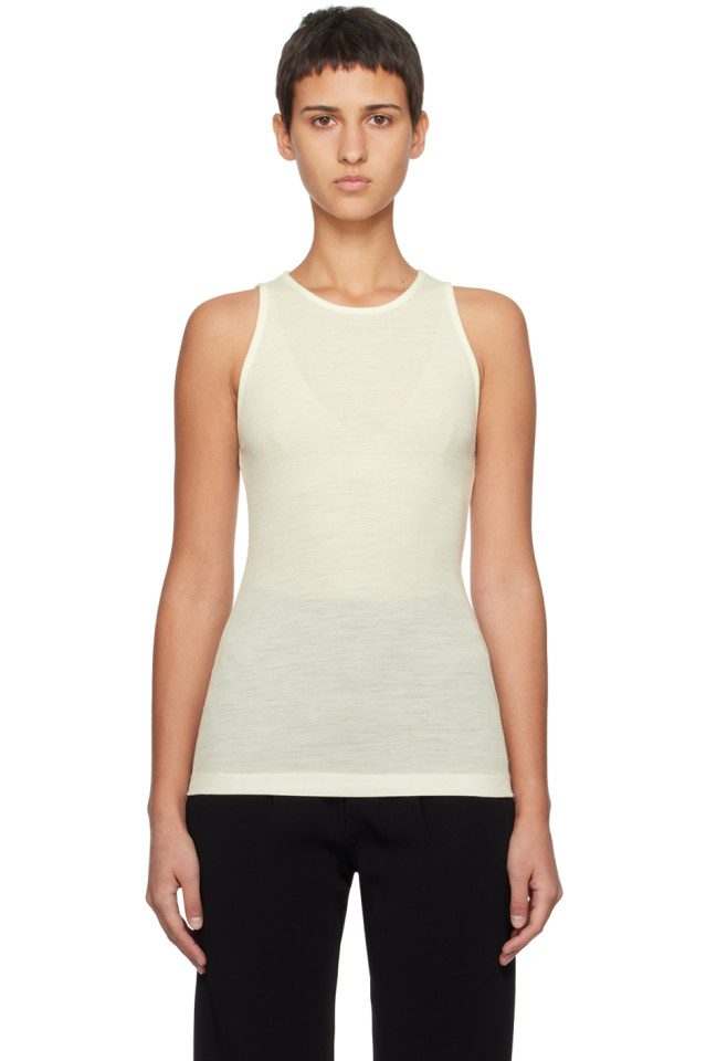 

Майка с круглым вырезом Bite, цвет off-white