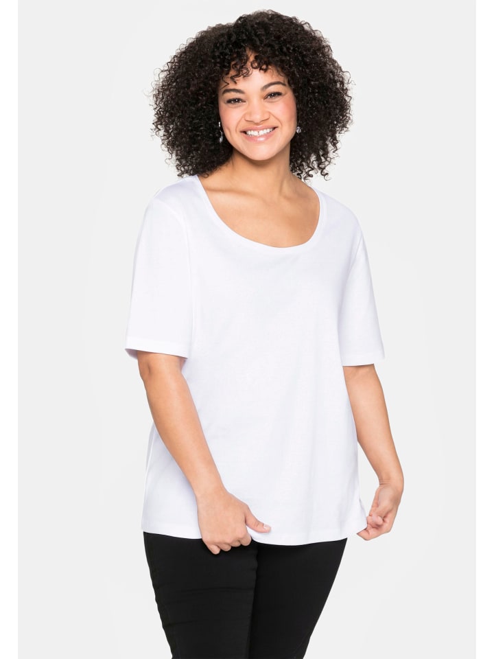 

Футболка sheego, белый