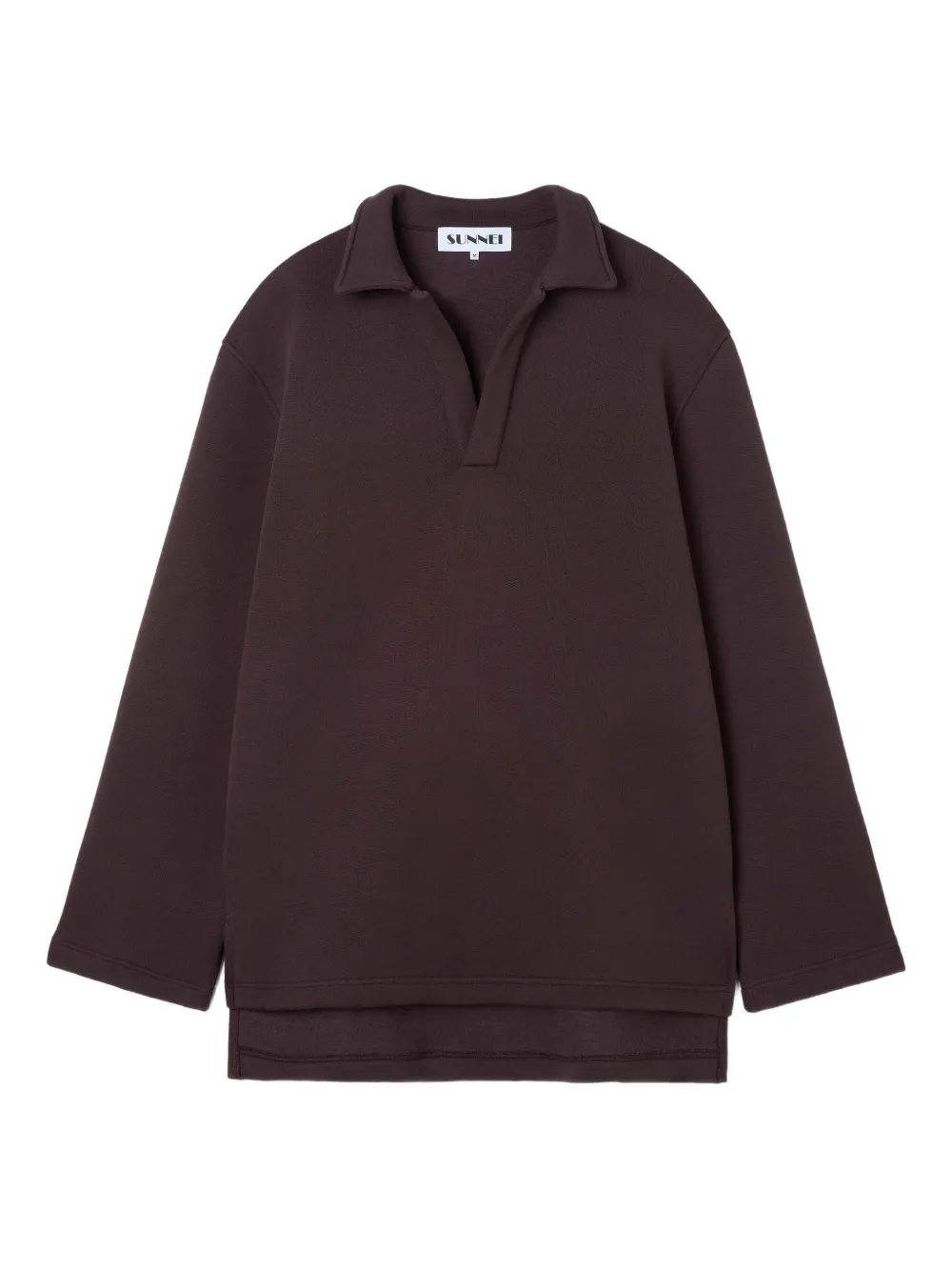 

Топ из органического хлопка Sunnei, коричневый