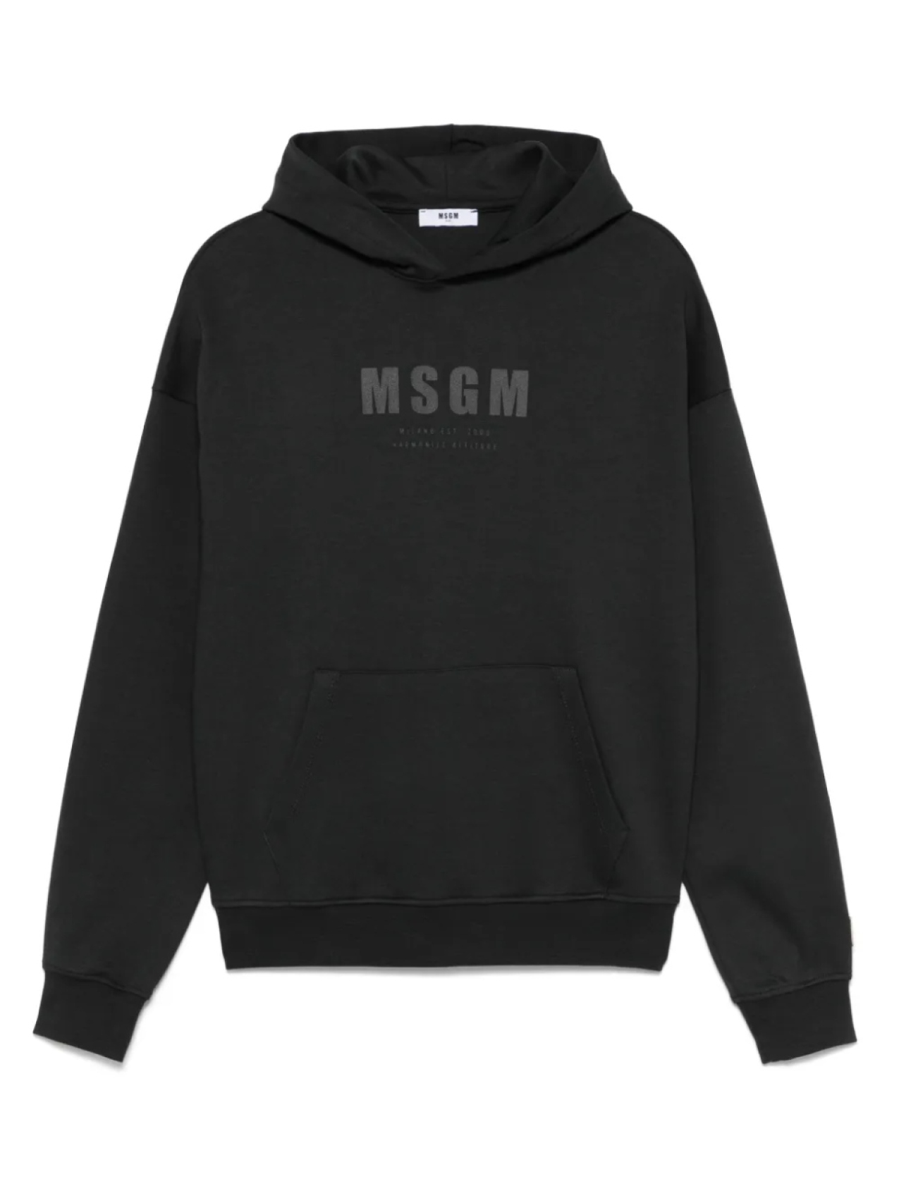 

Худи с логотипом MSGM Kids, черный